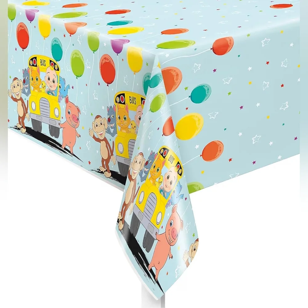 Cocomelon Plastic Tablecover